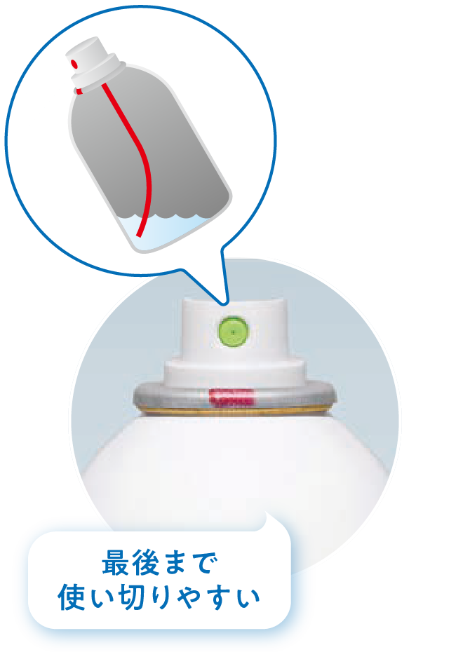 最後まで使いやすい